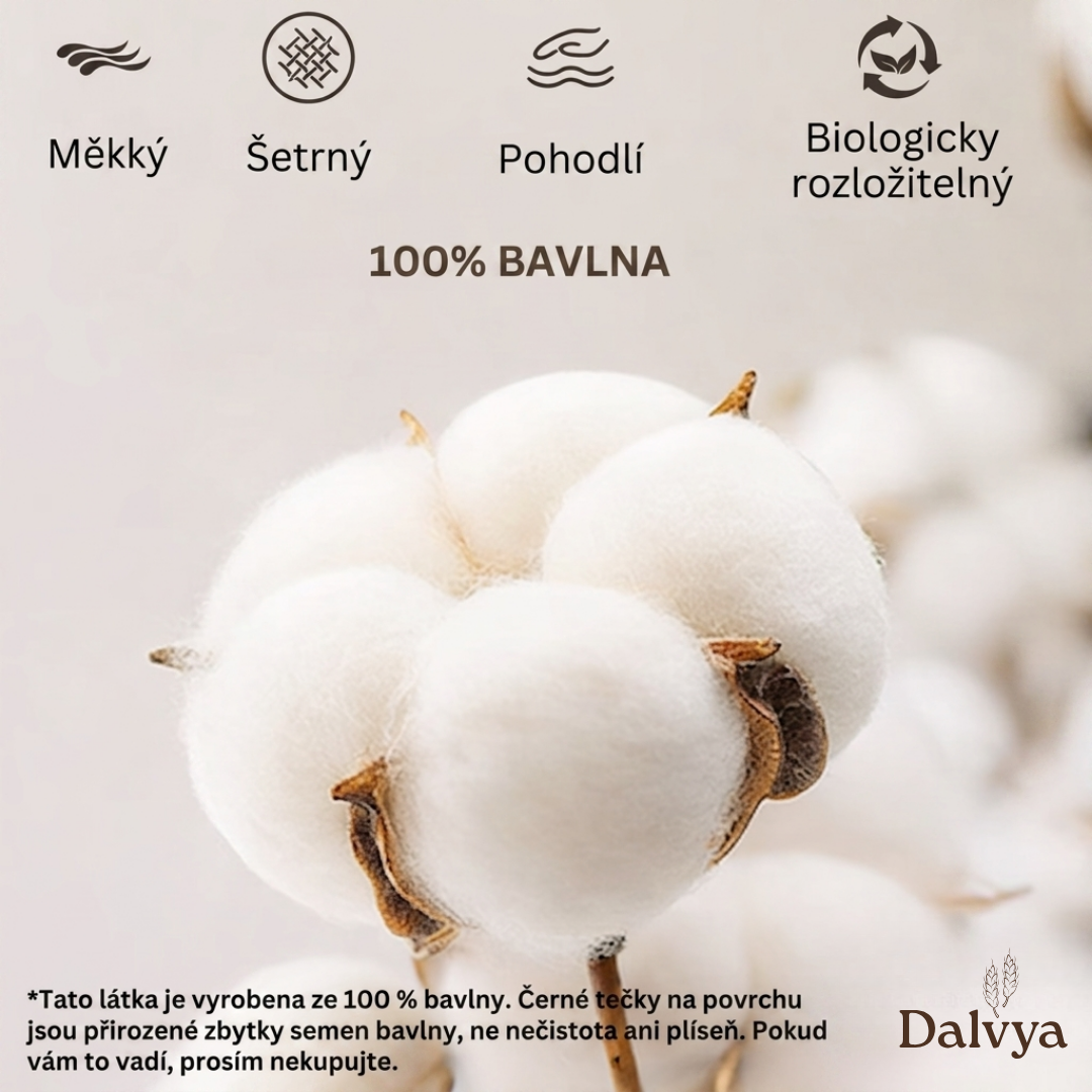 Bio sáček na chléb s včelím voskem – 100% bavlna